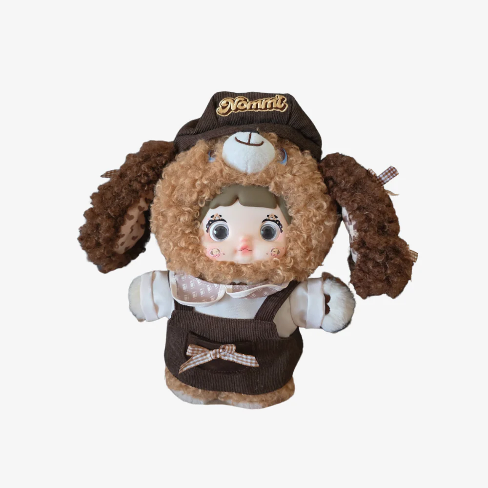 Nommi Chocolate Puppy 400% Plush Doll. Limited Edition - Pop Box