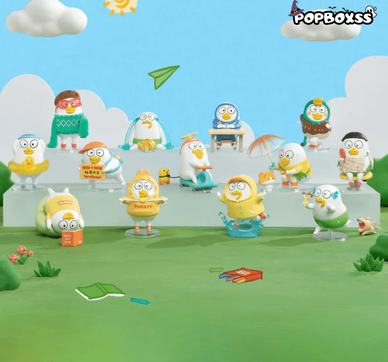 Duckyo Never Grows Up Series Figures, Blind Box - POPBOXSS