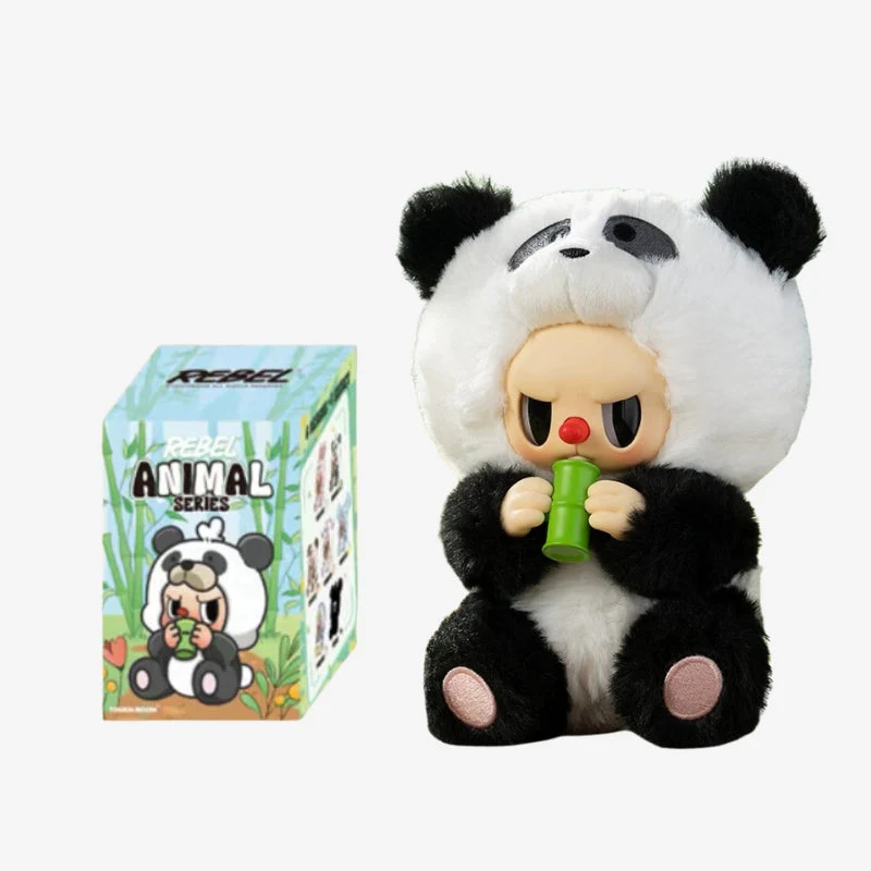 REBEL Bear Animal Series Vinyl Plush Blind Box - POPBOXSS