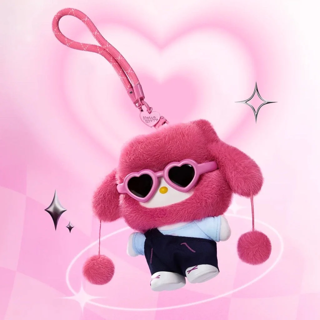 HELL0 KITTY Pop Star Series Plush Pendant, Blind Box - POPBOXSS