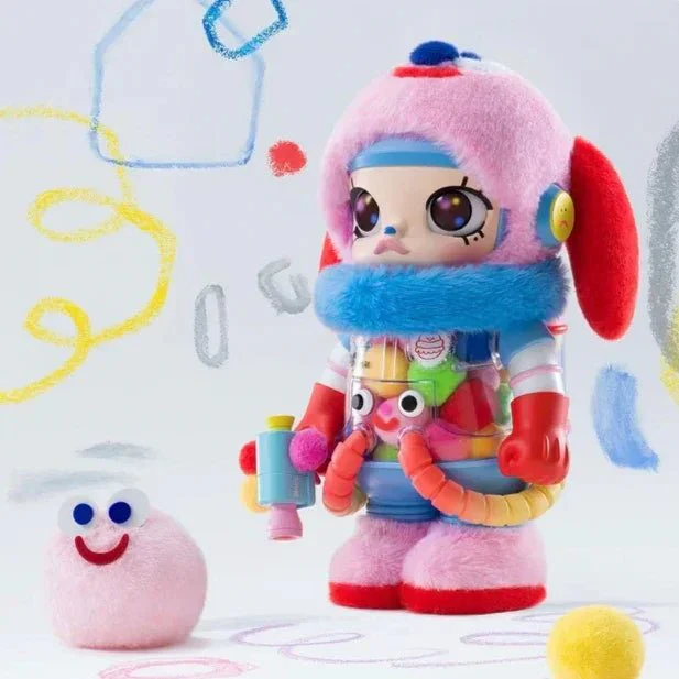 MEGA SPACE MOLLY 400% Jon Burgerman - POPBOXSS