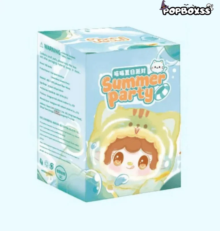 Yooki Meow Meow Summer Party Series Plush Dolls, Blind Box - POPBOXSS