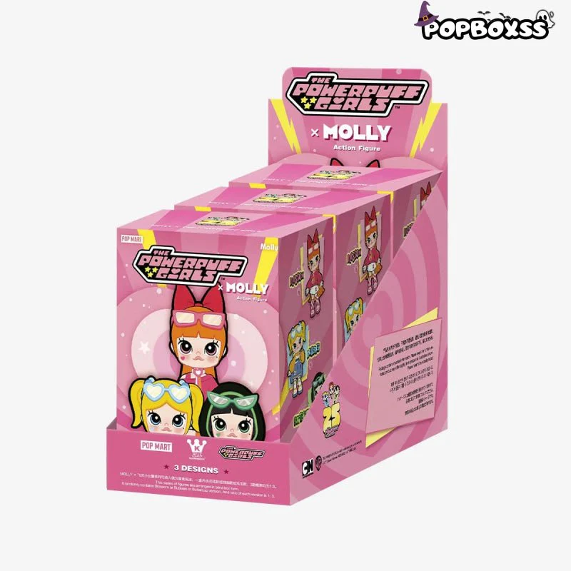 MOLLY x The Powerpuff Girls Series Action Figures. Blind Box - POPBOXSS