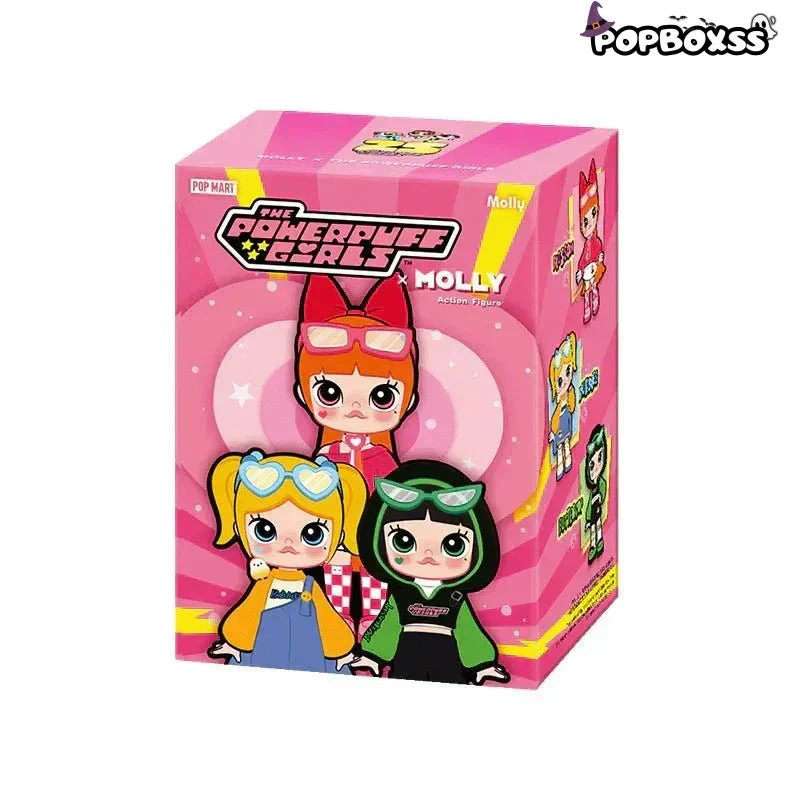 MOLLY x The Powerpuff Girls Series Action Figures. Blind Box - POPBOXSS
