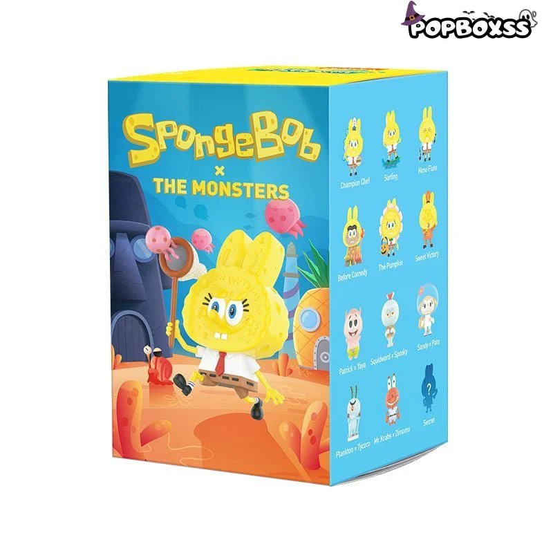 【Sale】 MONSTERS x SpongeBob Series Blind Box - POPBOXSS