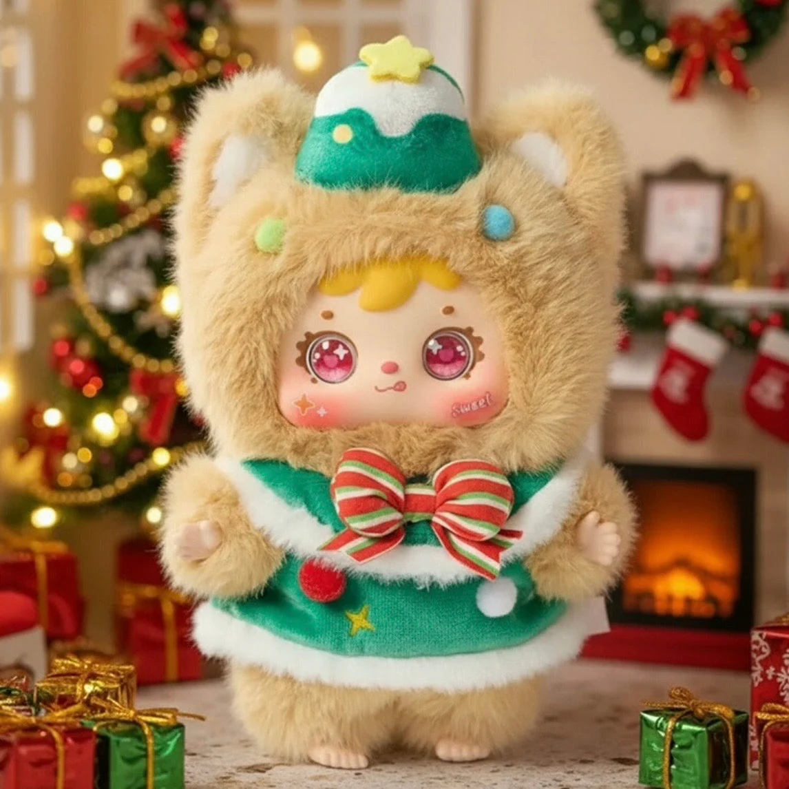 Samuel Merry Christmas Eve Blind Box Vinyl Plush Pendant - POPBOXSS