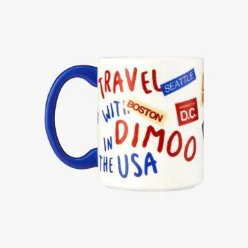 DIMOO'S HOLIDAY IN THE USA SERIES-Mug - POPBOXSS