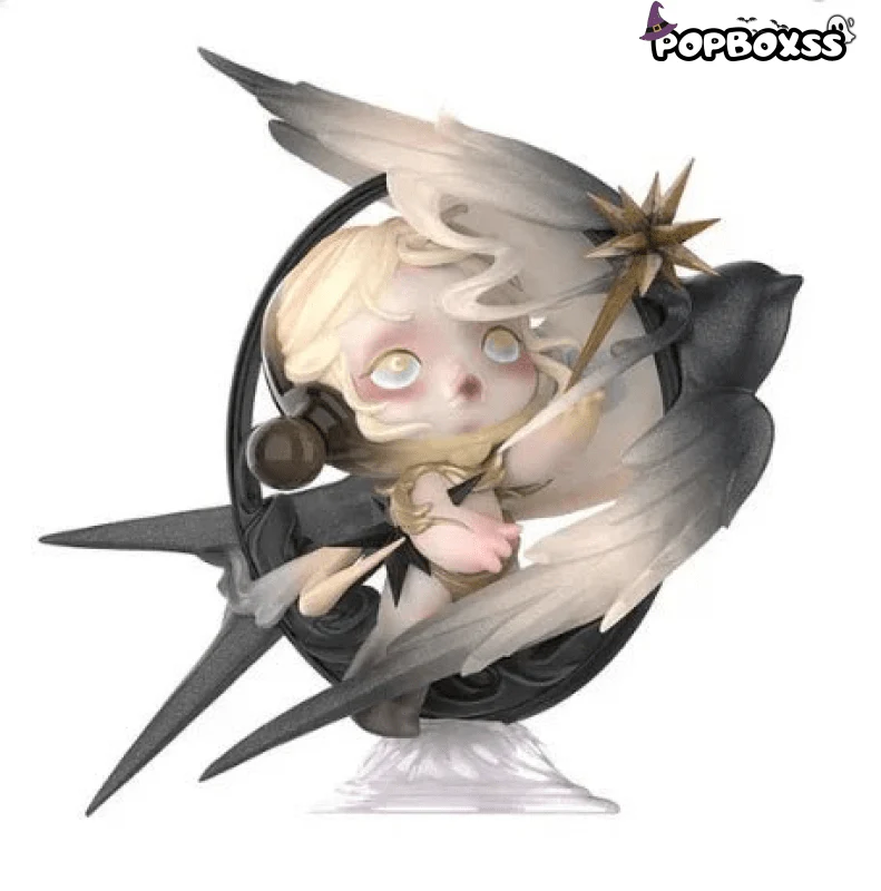 SKULLPANDA Light's Longitude and Latitude Figurine. Hanging Card - POPBOXSS