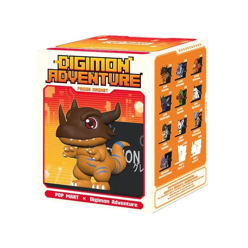 Digiman Adventure Fridge Magnet Series Figures. Blind Box - POPBOXSS