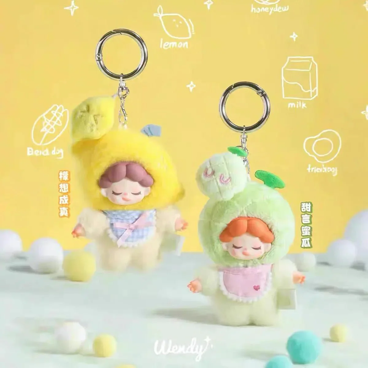 Wendy Fruity Party Series Mini Plush Dolls. Blind Box - POPBOXSS