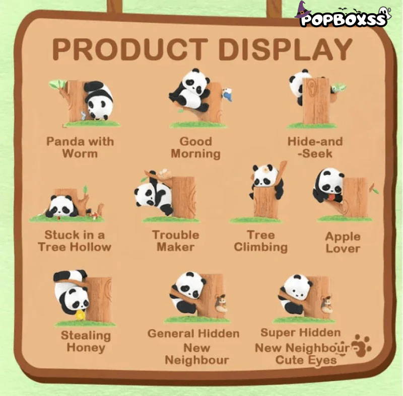 Panda Roll Fruit Tree Series Blind Box - POPBOXSS