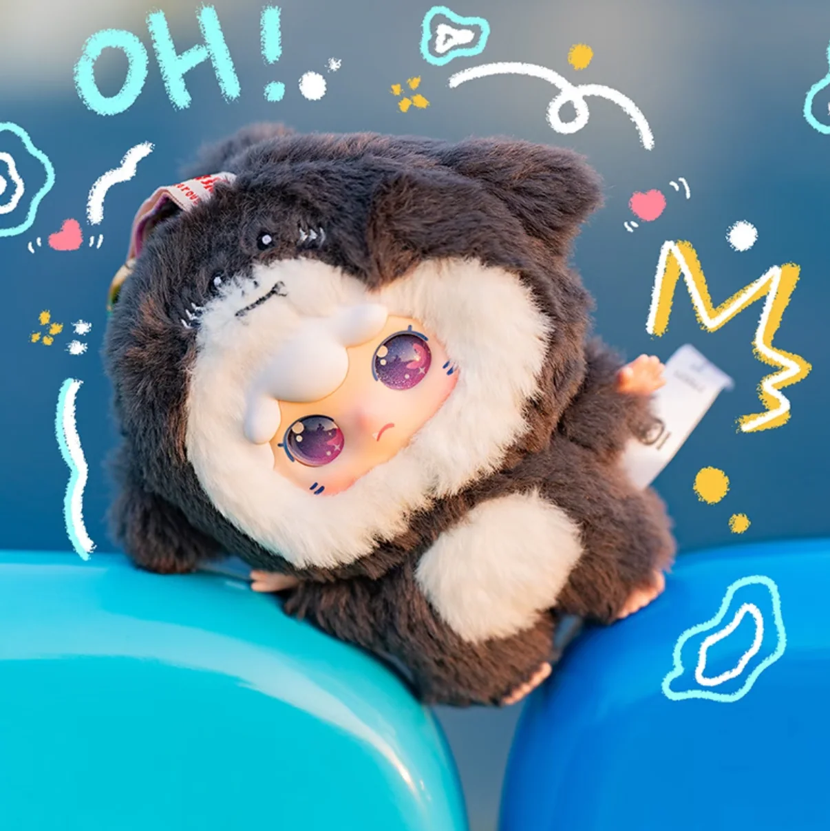 baby three kimipapa Animal series plush blind box - POPBOXSS