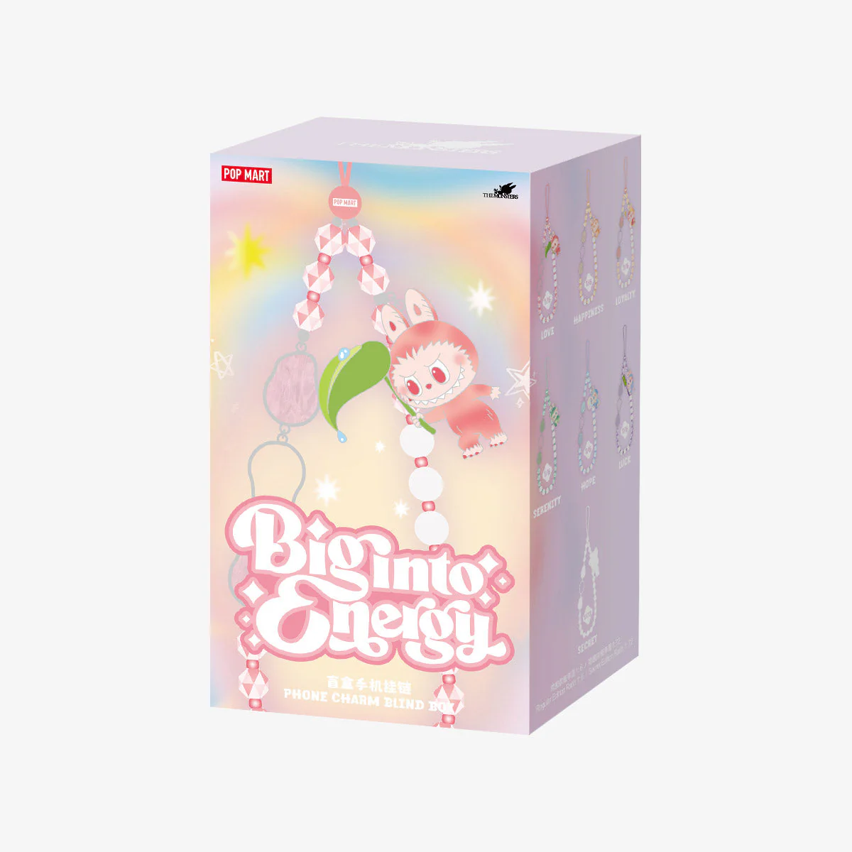 POP MART THE MONSTERS LABUBU Big into Energy Series-Phone Charm Blind Box - POPBOXSS