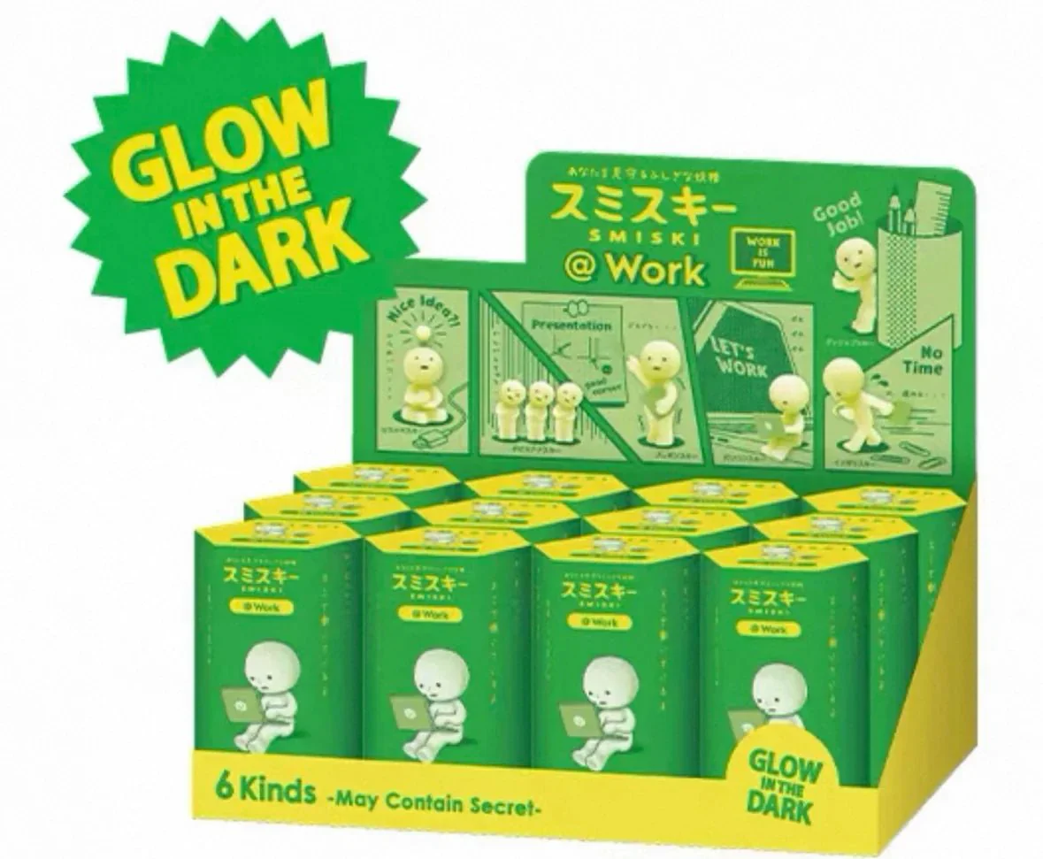 Smiski @ Work Series Figures. Blind Box - POPBOXSS