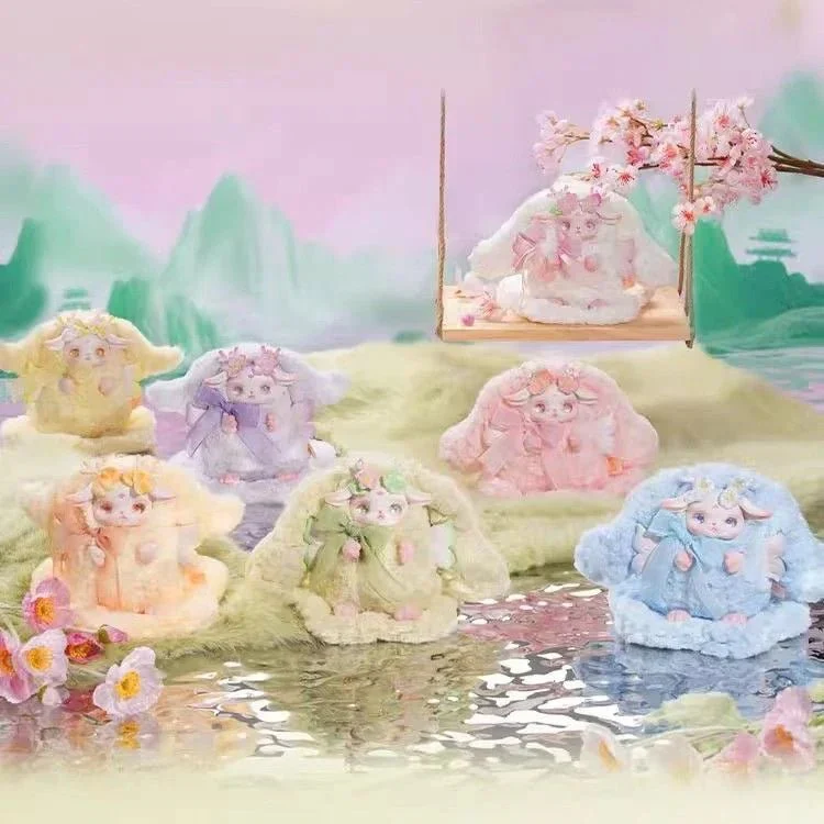 LOLOAN V3 Blooming Deers Series Plush Dolls. Blind Box - POPBOXSS