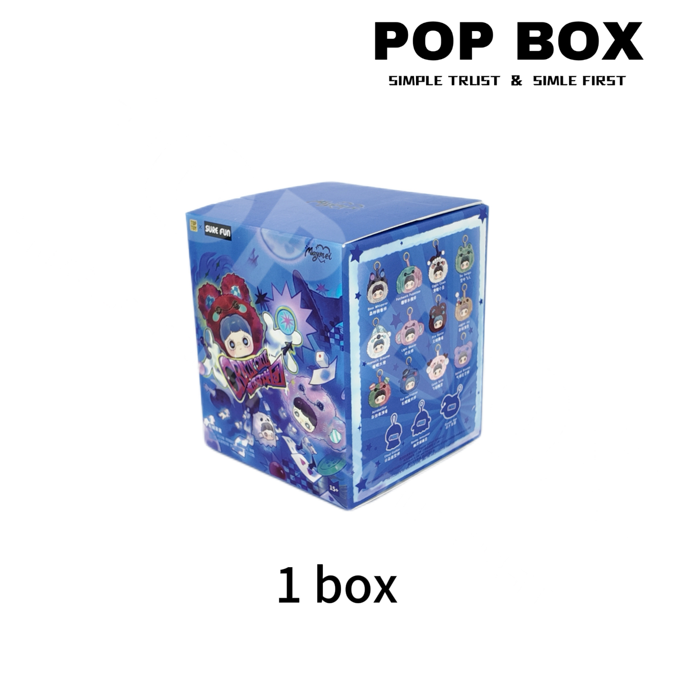 MayMei Crazy Circus Series Plush Blind Box - POPBOXSS