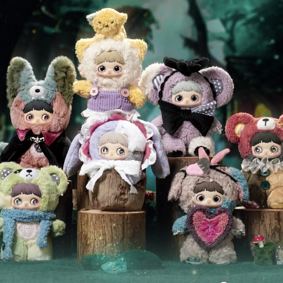 Maymei Symbiote Neverland Series Plush Dolls. Blind Box - POPBOXSS