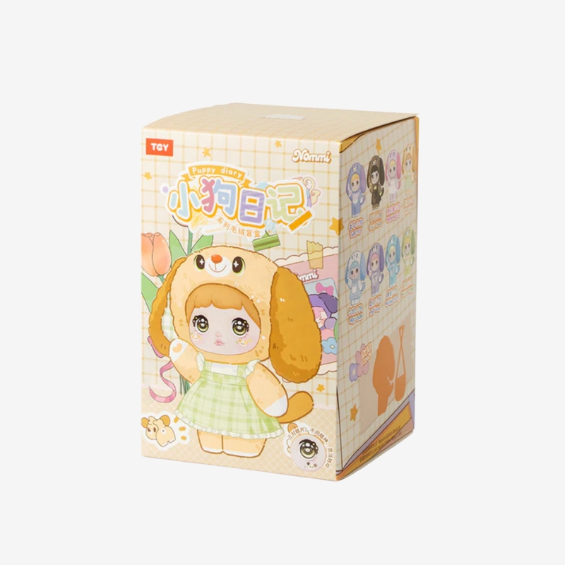 Nommi V5 Puppy Diary Series Plush Dolls. Blind Box - POPBOXSS