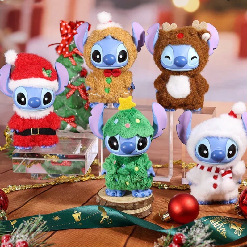 STlTCH Christmas Dressed Series Figures, Blind Box - POPBOXSS