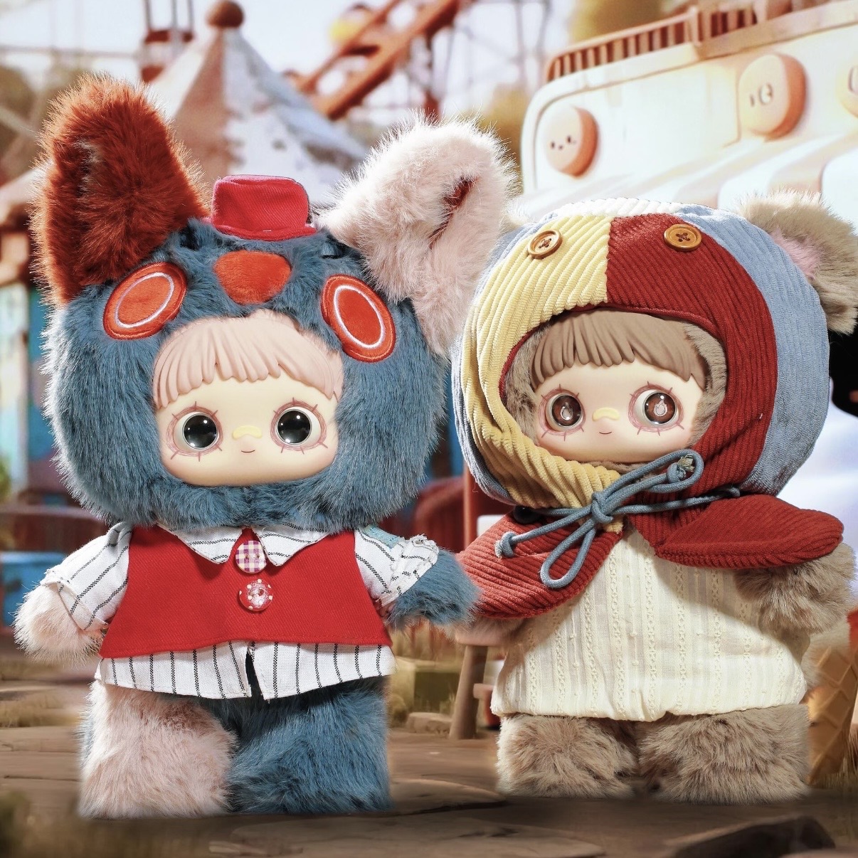 Maymei Forgotten Funfair Series 400% Plush Dolls. Blind Box - POPBOXSS