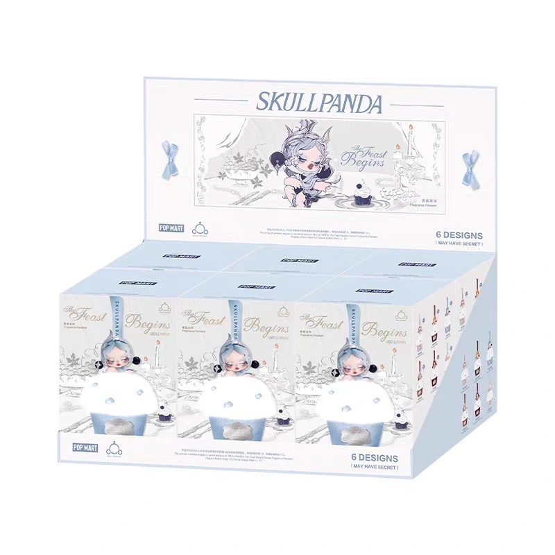 SKULLPANDA The Feast Begins Series Fragrance Pendant Blind Box (PRE-ORDER) - POPBOXSS