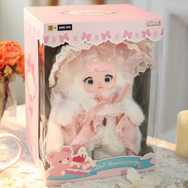 Nommi 400% 2nd Anniversary Birthday Plush, Exclusive Version - POPBOXSS