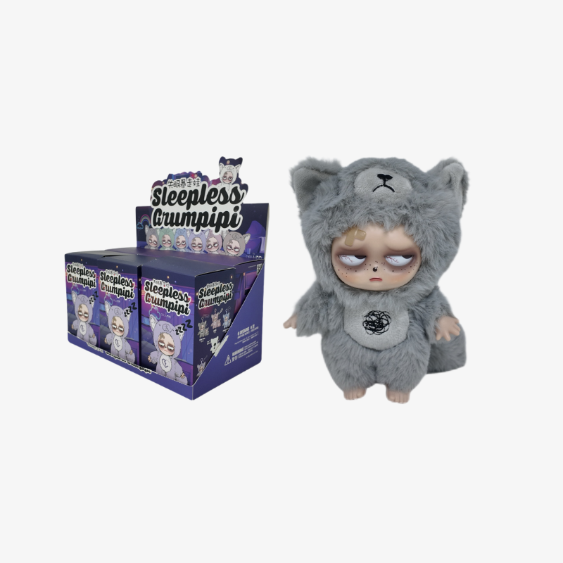 Sleepless Grumpipi Series Figures, Blind Box - POPBOXSS