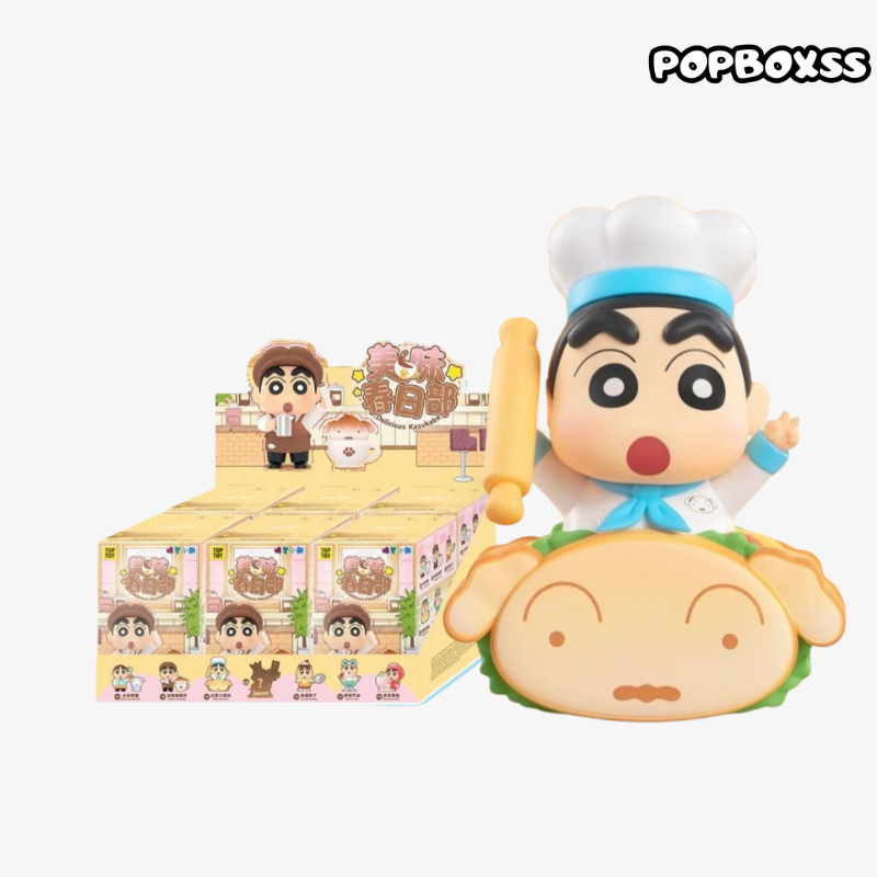 TOP TOY Crayon Shin-chan Delicious Kasukabe Series Blind Box - POPBOXSS