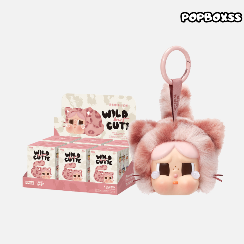 CRYBABY Wild but Cutie Series - Vinyl Plush Pendant Blind Box - POPBOXSS