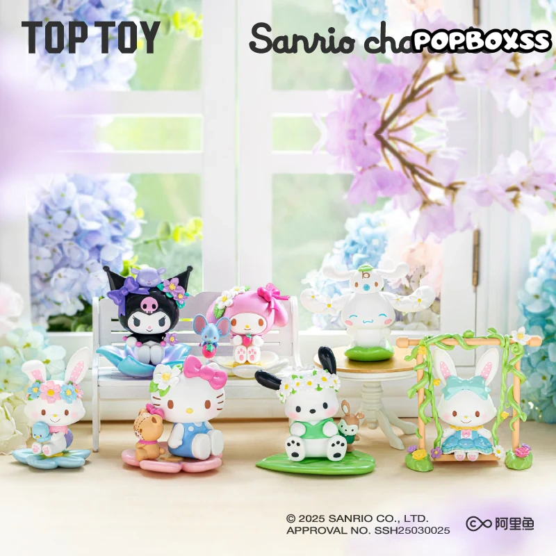 TOP TOY Sanrio Characters Spring Flower Series Figures Blind Box - POPBOXSS