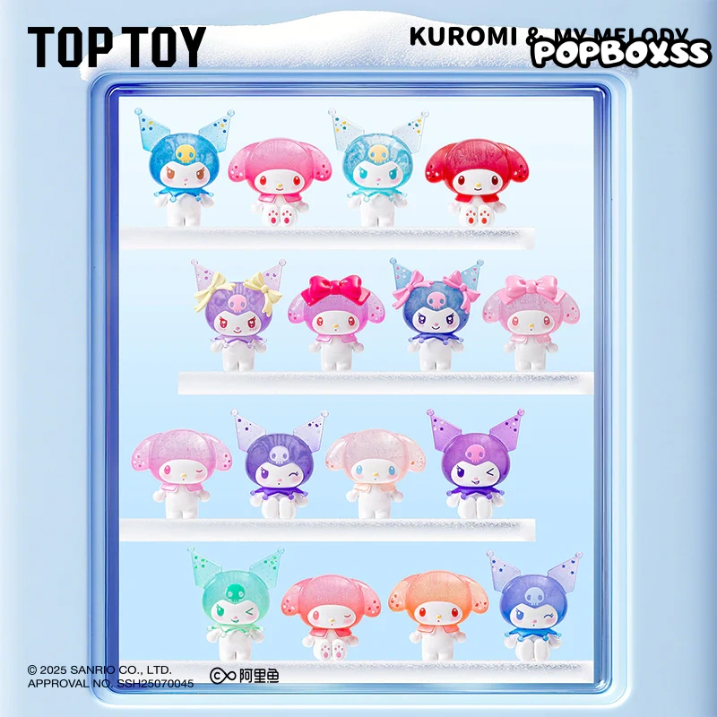 TOP TOY MY MELODY&KUROMI Ramune-Style Mini Figures Surprise Blind Bags - POPBOXSS