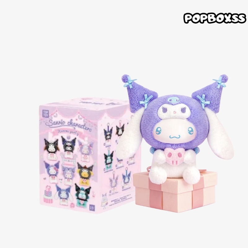 SRO Kuromi Party Series Plush Pendant Dolls, Blind Box - POPBOXSS