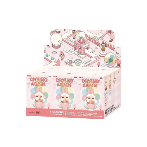 CRYBABY Crying Again Series-Vinyl Face Plush Blind Box - POP BOX