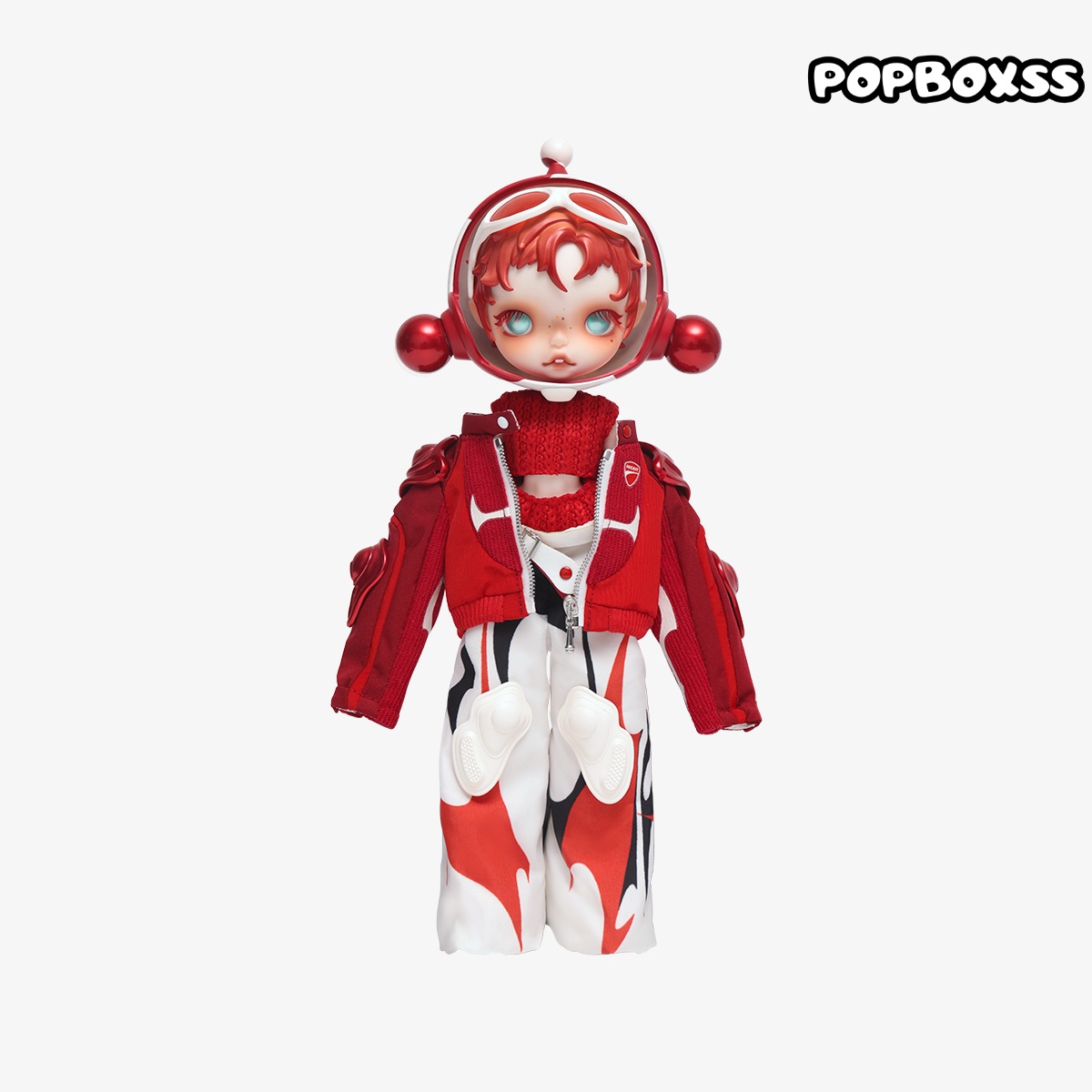 SKULLPANDA × DUCATI 1/6 Action Figure Pop Mart - POPBOXSS