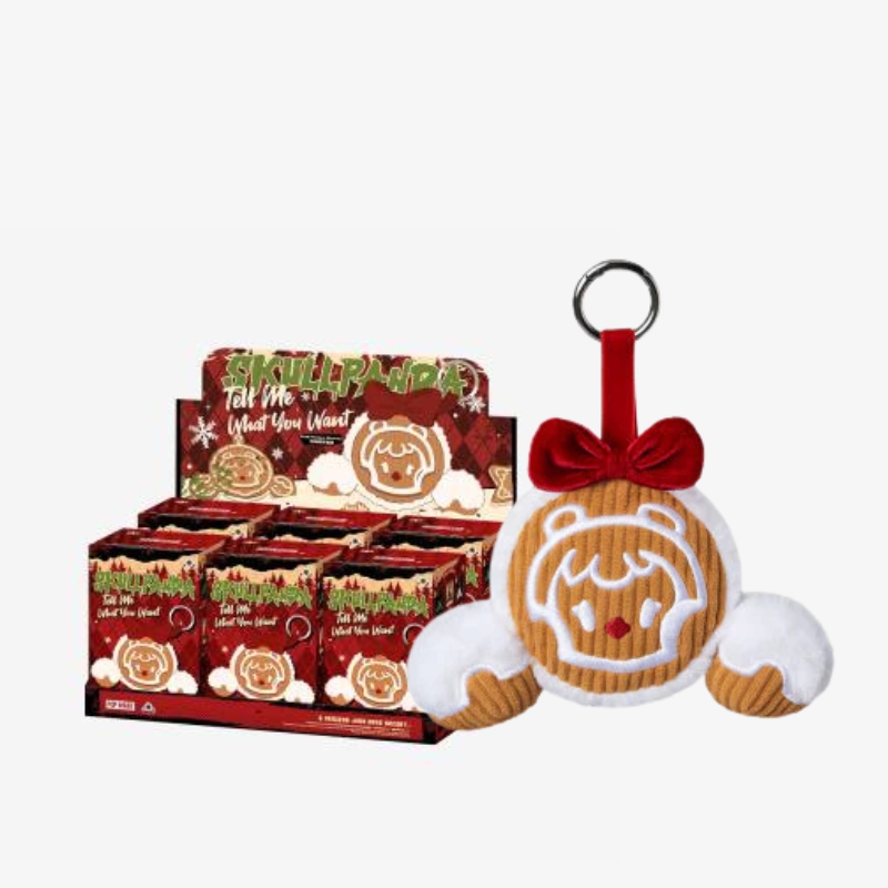 SKULLPANDA Tell Me What You Want Series Plush Pendant - POPBOXSS