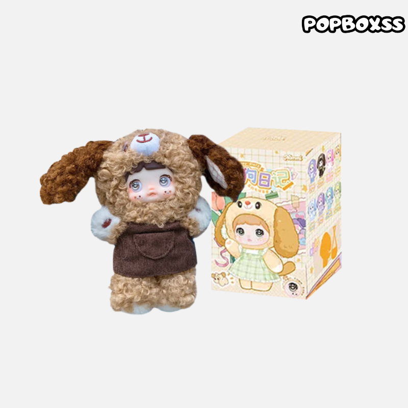 Nommi V5 Puppy Diary Series Plush Dolls. Blind Box - POPBOXSS