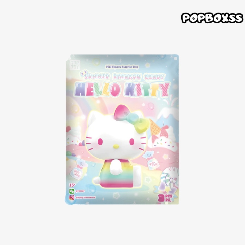 TOP TOY 【Limited Summer Edition】Summer Rainbow Candy Mini Figures Surprise Bag - POPBOXSS