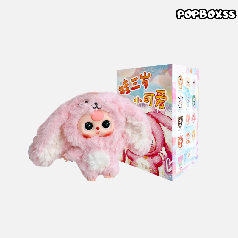 Baby Three V3 Mini Cute Series Plush Dolls. Blind Box - POPBOXSS