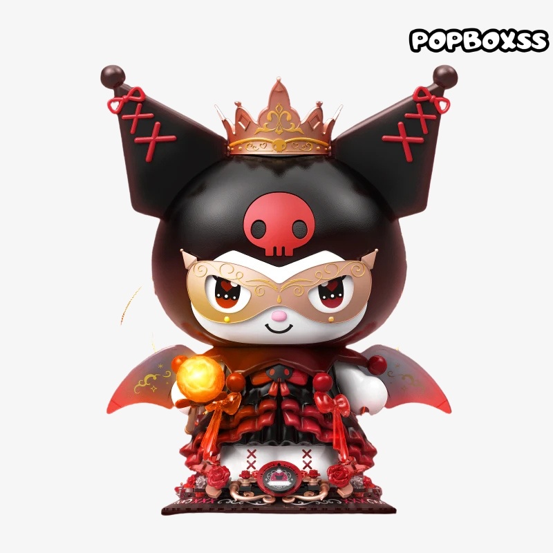 TOP TOY Kuromi Dark Castle Night Building Blocks Figure 450+Pcs - POPBOXSS