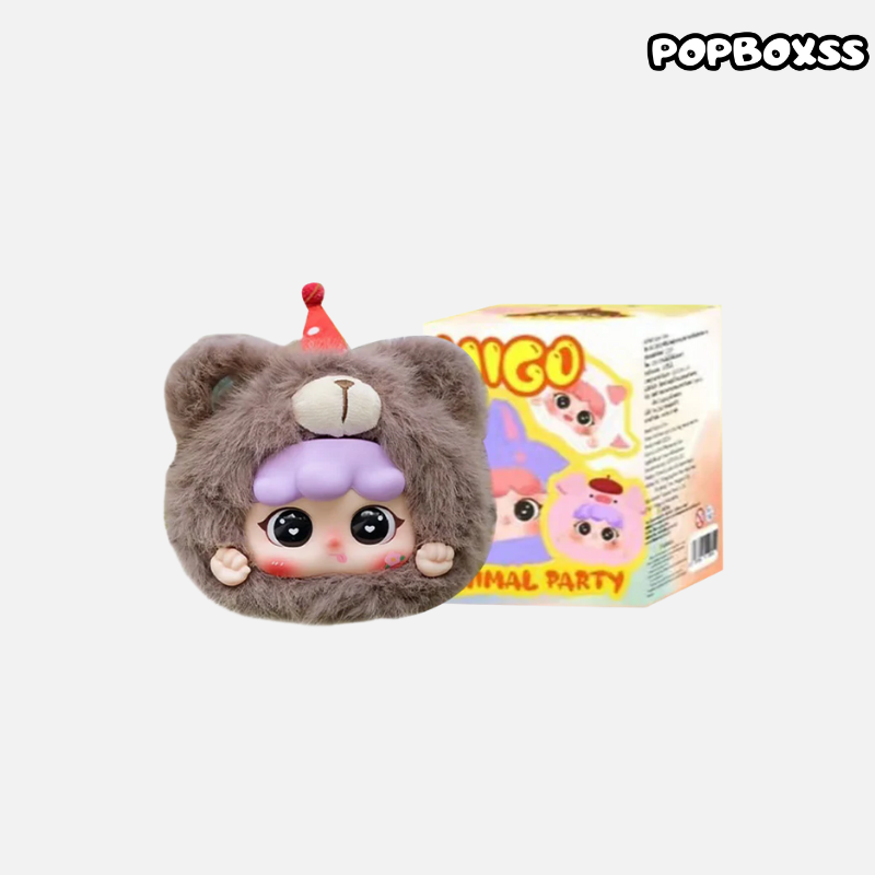 MIGO Animal Party Series Plush Dolls. Blind Box - POPBOXSS