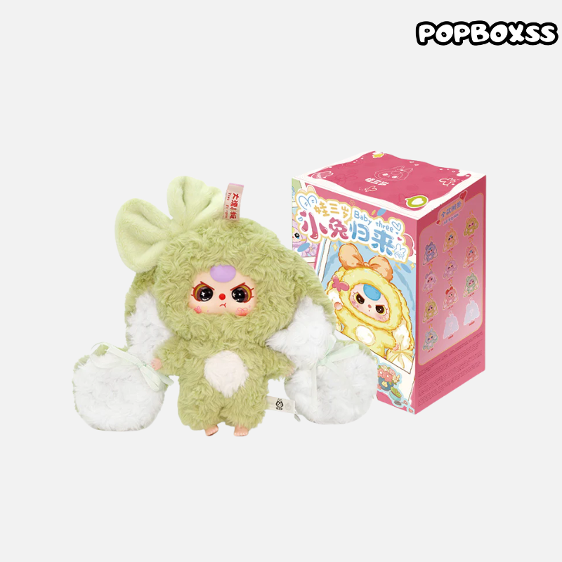 Baby Three-Bunny Return Series Plush Dolls. Blind Box - POPBOXSS