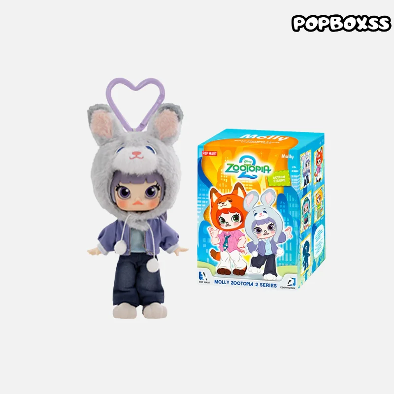 Zootopia x Molly フィギュア Amazon.com: POP MART Molly × Zootopia Co-Branded Series Blind Box