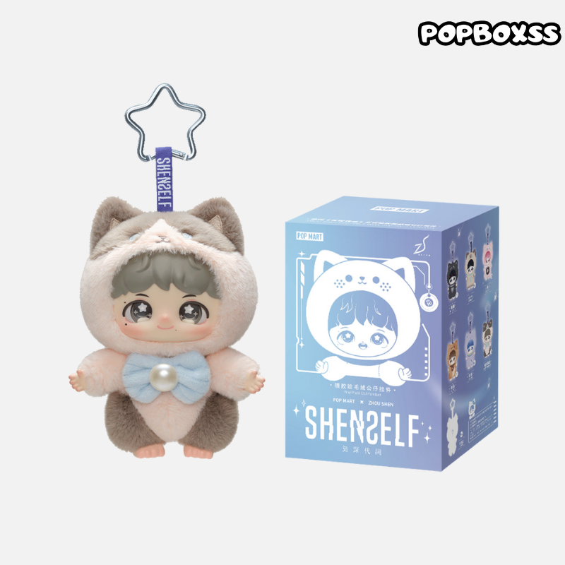 ZHOU SHEN SHENSELF Series Vinyl Plush Doll Pendant, Blind Box - POPBOXSS