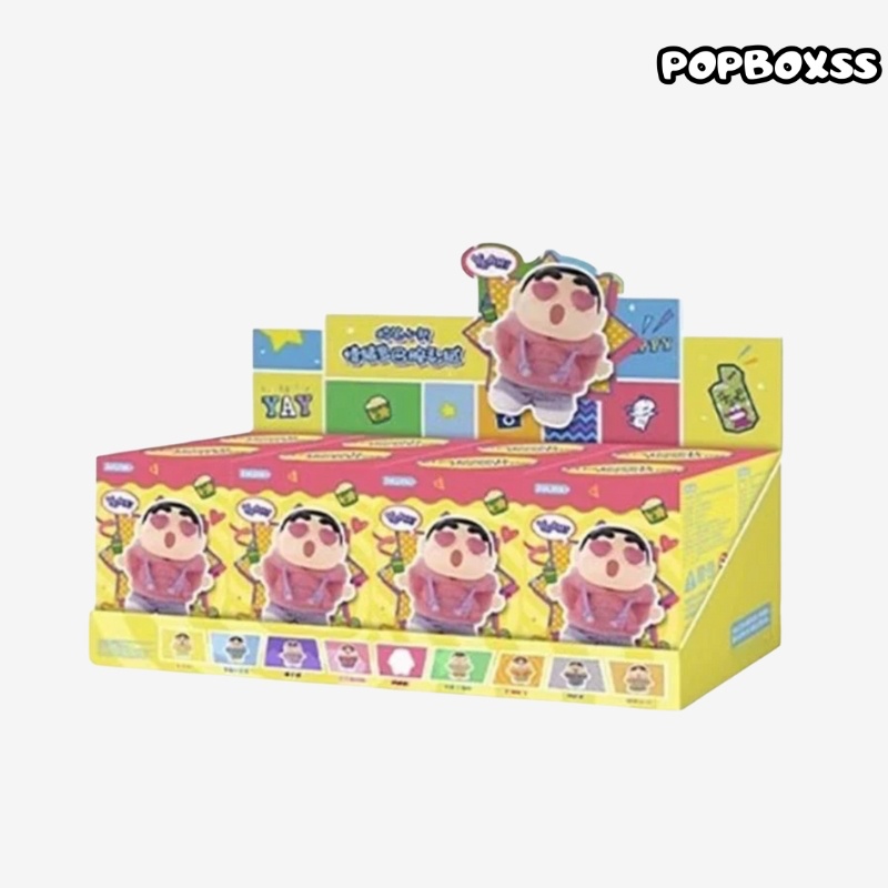 TOP TOY Crayon Shin-chan Emotional Dopamine Series Vinyl Plush Pendant, Blind Box - POPBOXSS