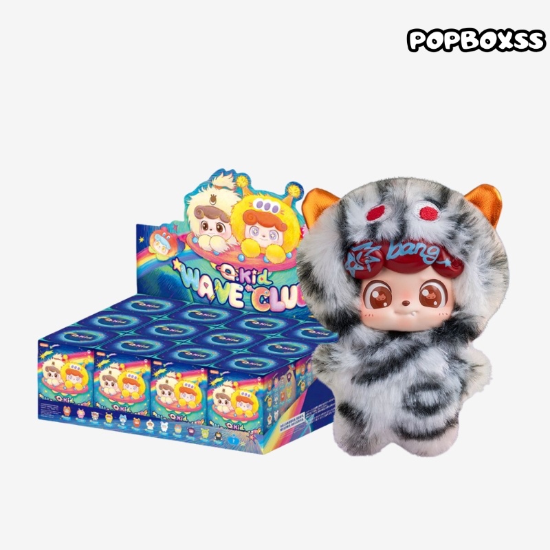 Q.KID Wave Club Series MINI Plush Blind Box - POPBOXSS