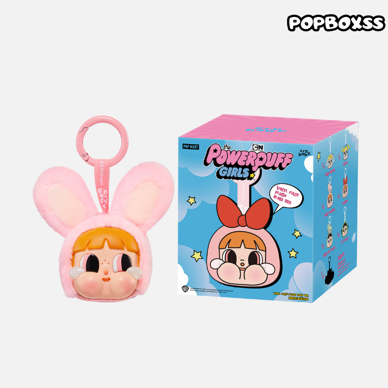Crybaby Powerpuff Girls Vinyl Face Series Plush Dolls. Blind Box - POPBOXSS