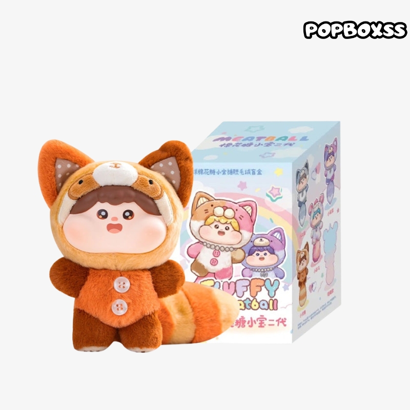 Fluffy Meatball V2 Series Vinyl Plush Blind Box - POPBOXSS