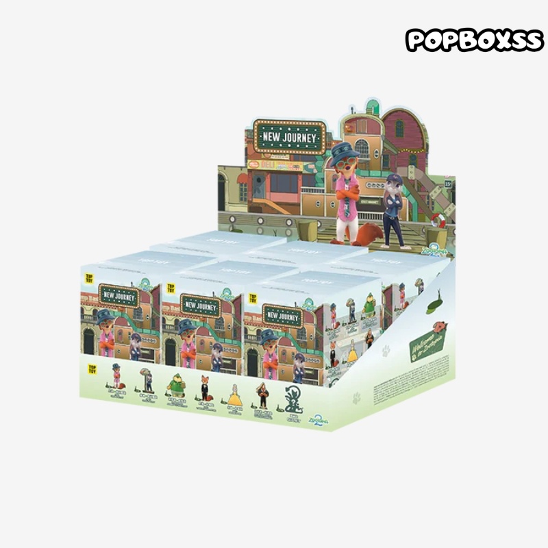TOP TOY DISNEY Zootopia 2 New Journey Series Figure Blind Box - POPBOXSS