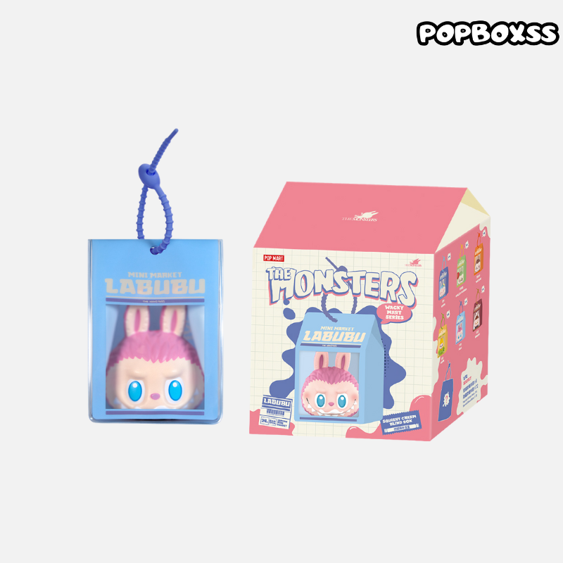 THE MONSTERS LABUBU Wacky Mart Series-Pinch Pendant Blind Box - POPBOXSS