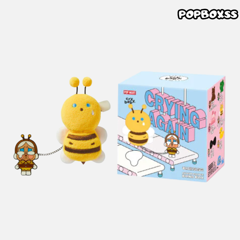 CRYBABY Crying Again Series-Plush Badge Blind Box - POPBOXSS